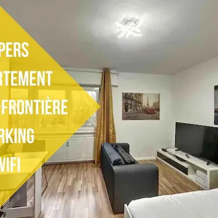 Paradis 1 2 Pers Saint-louis Proche Bale Apartment Saint-Louis (Haut-Rhin)