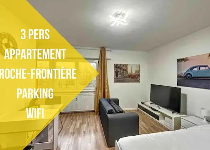 Paradis 1 2 Pers Saint-louis Proche Bale Apartamento Saint-Louis (Haut-Rhin)